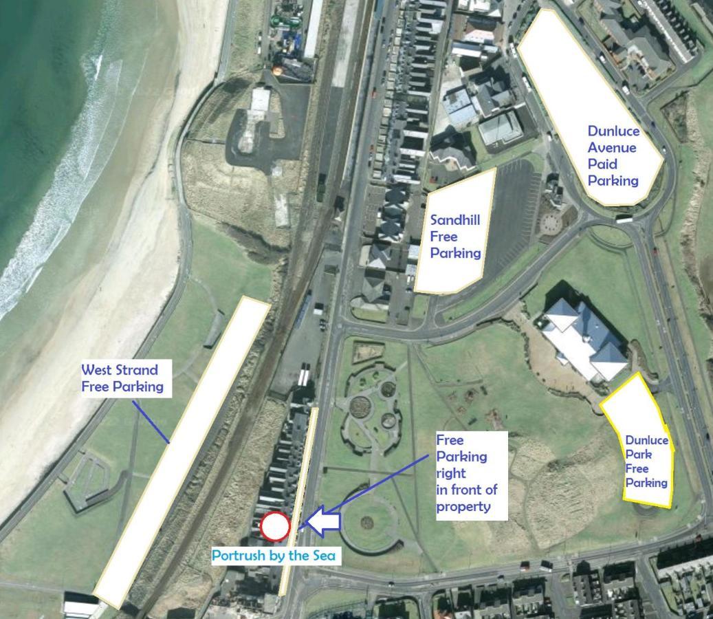 Apartmán 6 Dunluce Park - Portrush By The Sea Exteriér fotografie